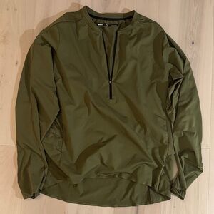 REI Men's Forest Green Performance Long Sleeve